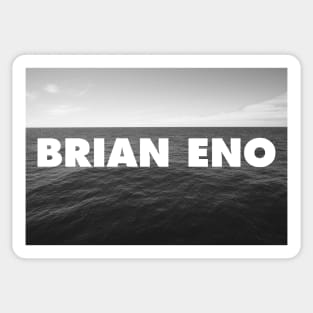 Brian Eno - Retro Sticker